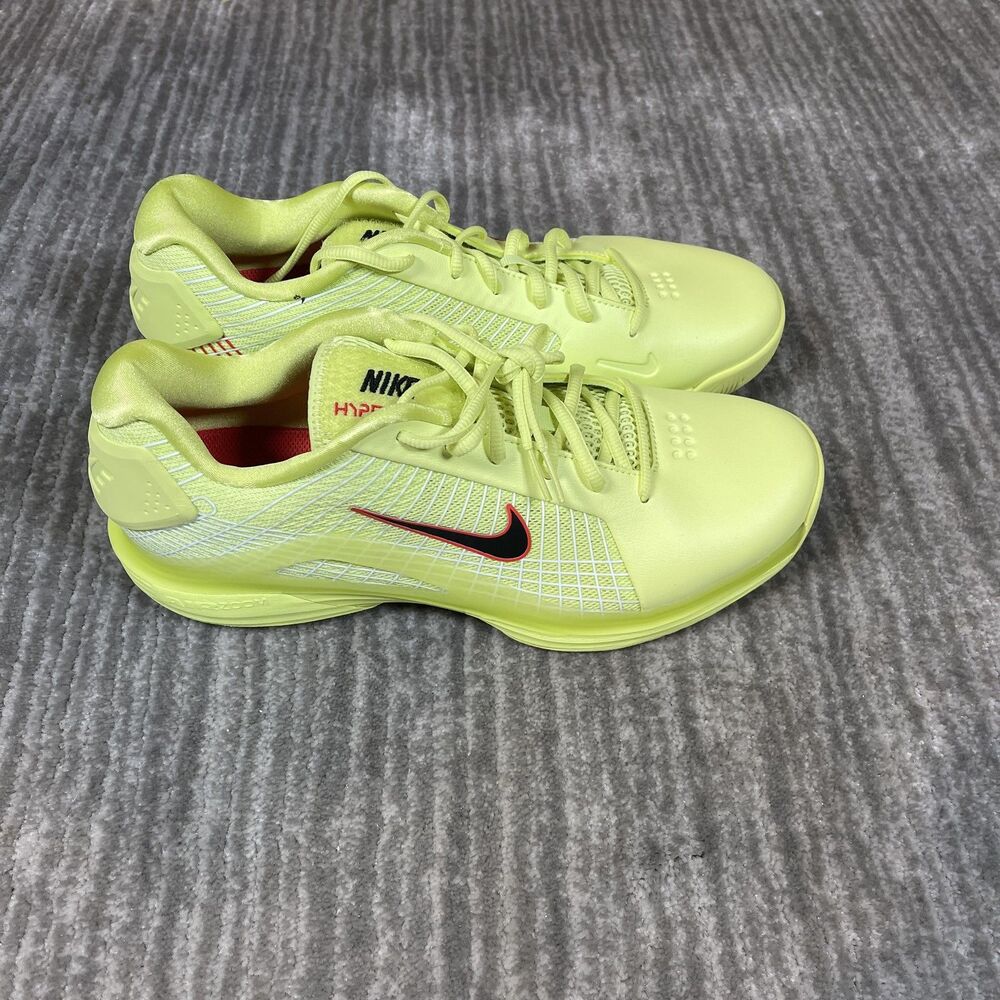 Nike Tennis Shoes Mens Size 9.5 Yellow Vapor 12 Hypersmash HC HJ0549-700